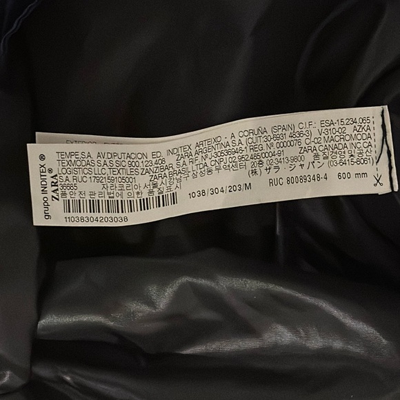 Zara slouchy scarf  bag - Picture 10 of 13